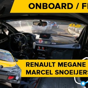 Rallycross - Final - Onboard NK BK - Eurocircuit - Marcel Snoeijers - Renault Megane Super 1600