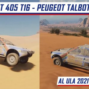 Full Al Ula 2021 | Peugeot 405 T16 - Peugeot Talbot Sport | Dakar Desert Rally PS5 gameplay