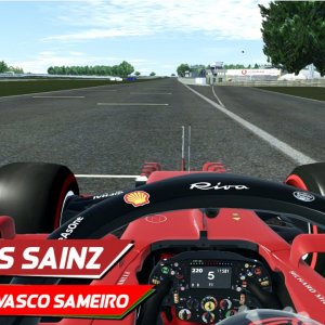 F1 on Circuito Vasco Sameiro, Portugal | Carlos Sainz | Ferrari 2021
