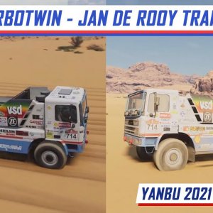 Full Yanbu 2021 | DAF TurboTwin 95 X1 - De Rooy Transport | Dakar Desert Rally PS5