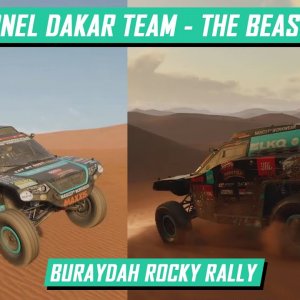 Buraydah Rocky Rally | The Beast 4.0 - Coronel Dakar Team | Dakar Desert Rally PS5 gameplay