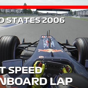 Onboard with Scott Speed | 2006 United States Grand Prix | #assettocorsa