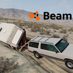 BeamNG.drive | Johnson Valley | Camper Mishap, Delivery Mission | v0.27 update