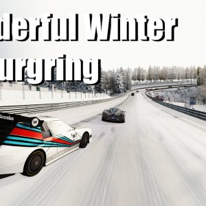 Wonderful Winter Layout For Nurburgring/Nordschleife
