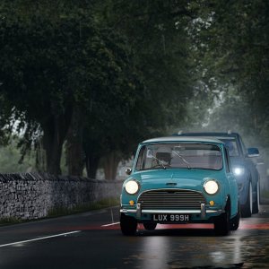 Assetto Corsa - Relaxing cruising on the British countryside (Realistic vegetation for High Force)