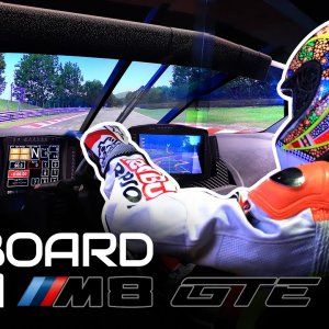BMW M8 GTE Onboard CAM at NORDSCLEIFE | AMS2 like you have never seen it !