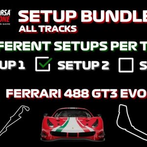 ACC - SETUP BUNDLE | ALL Tracks | Ferrari 488 GT3 EVO