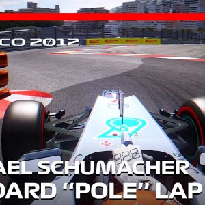 Michael Schumacher's Final "Pole" Lap | 2012 Monaco Grand Prix | #assettocorsa