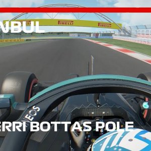 Assetto Corsa Recreating Valterri Botta's Pole Lap  Istanbul Park 2021
