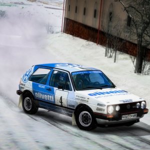 Komarov Snow | VW Golf GTI Mk2 1986 | Richard Burns Rally
