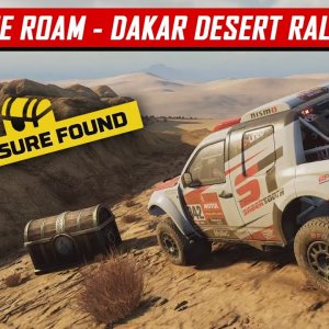 Treasure hunt - Free roam | Dakar Desert Rally PS5 gameplay