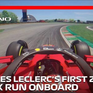 EXCLUSIVE: Onboard with Charles Leclerc's New Ferrari SF-23 At Fioriano! | #assettocorsa