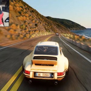 Porsche 911 Singer DLS 4.0 Pacific Coast Highway - Assetto Corsa | Thrustmaster T500rs