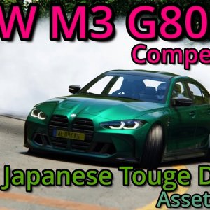 Assetto Corsa Drift BMW M3 Competition G80 Japanese Touge Drift