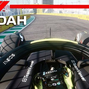 F1 2023 - Onboard Lap with Lewis Hamilton in Jeddah - Assetto Corsa