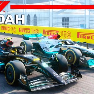 Mercedes F1 2023 W14 vs Mercedes F1 2022 W13 | Saudi Arabian GP | Assetto Corsa