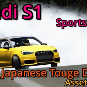 Assetto Corsa Drift Audi S1 Sports Back Japanese Touge Drift