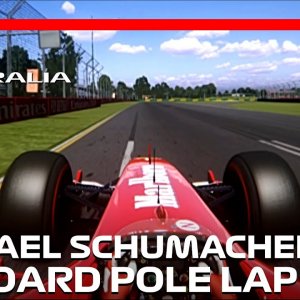 Michael Schumacher's First 2004 Pole But With Slicks | 2004 Australian Grand Prix | #assettocorsa