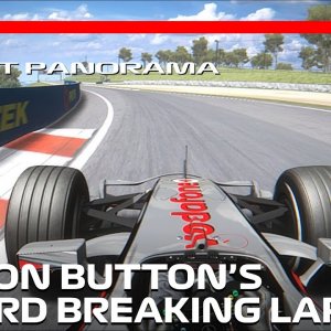The Fastest Lap Ever Recorded at Bathurst! | Jenson Button Onboard at Mt. Panorama! | #assettocorsa