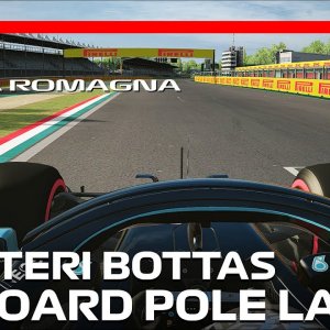 Valtteri Bottas' Pole Lap | 2020 Emilia-Romagna Grand Prix | #assettocorsa