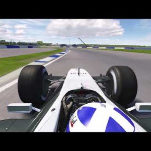 F1 Silverstone 2002 - David Coulthard OnBoard Commentary Lap - Assetto Corsa