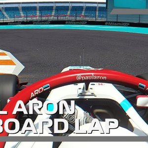 F3 Onboard with Paul Aron | 2023 Miami Grand Prix | #assettocorsa