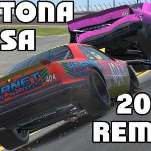 Reliving the Daytona USA arcade game with iRacing