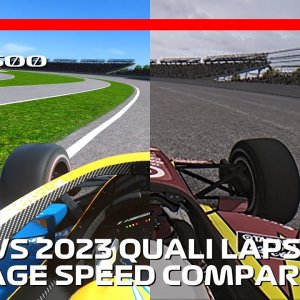 Indy 500 2000 vs 2022 Qualifying Comparison | #assettocorsa