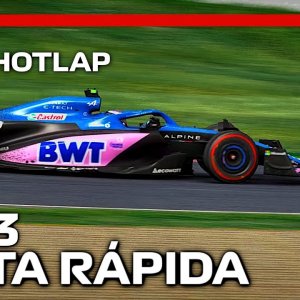 Hotlap 2023 │ Gasly's A523 in BARCELONA