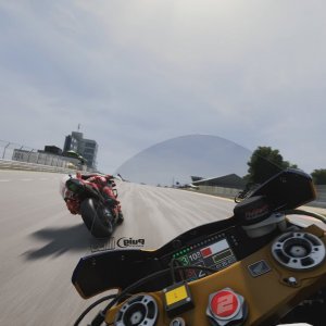Marquez Chasing Franco Bagnaia At Sachsenring | MotoGP 23 POV Gameplay