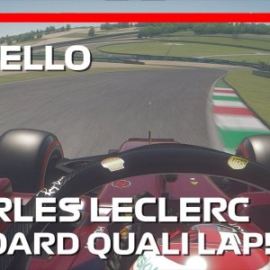 Charles LECLERC Quali Onboard 2020 TUSCAN GP