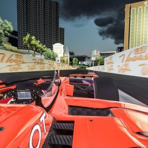 The NEW Las Vegas F1 Circuit | Ferrari SF70H