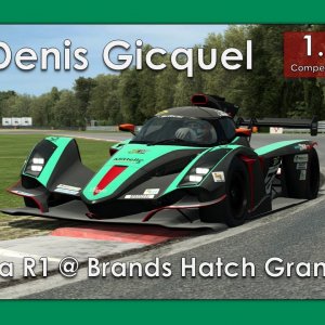 RaceRoom Competition Winning Lap - Brands Hatch Grand Prix - Praga R1 - Denis Gicquel - 1.21:403