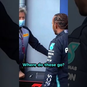 Lewis Hamilton's Missing Pole Tyres