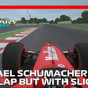 Schumacher's Hungary Pole Lap but with Slicks | 2004 Hungarian Grand Prix | #assettocorsa