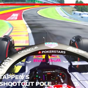 Recreating Max Verstappen's Shootout Pole Lap | 2023 Belgian Grand Prix