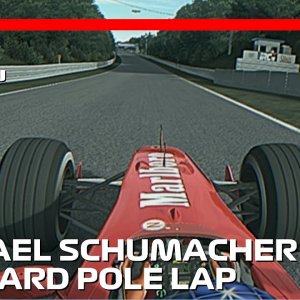 Michael Schumacher's Most Important Pole Position | 2000 Japanese Grand Prix | #assettocorsa