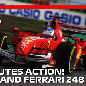 5 Minutes of Ferrari 248 F1 at Suzuka with Giuliano Alesi! | #assettocorsa