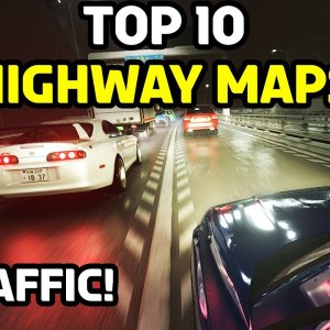 TOP 10 ASSETTO CORSA Highway Maps!