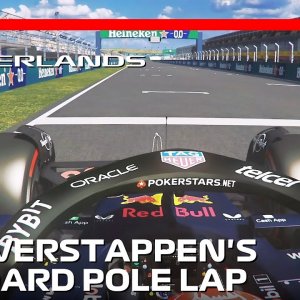 Max Verstappen's Pole Lap | 2023 Dutch Grand Prix | #assettocorsa