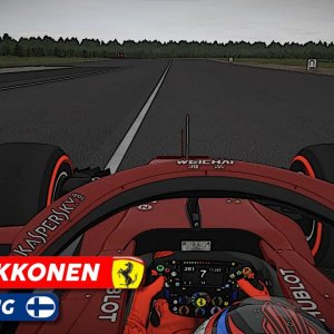 F1 on Botniaring, Finland | Kimi Räikkönen | Ferrari 2018