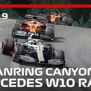 F1 Mercedes W10 ☆ Race at KazanRing Canyon ☆ F1 2019 // Assetto Corsa ( Mouse Steering )