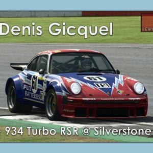 RaceRoom Competition Winning Lap - Silverstone Historic - Porsche 934 - Denis Gicquel - 2.10:708