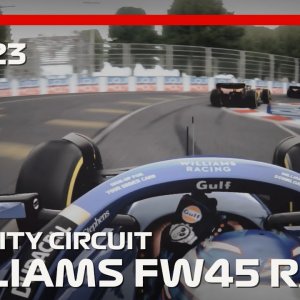 F1 Williams FW45 ☆ Onboard Race ▸ Baku City Circuit ☆ F1 2023 // Assetto Corsa ( Mouse Steering )