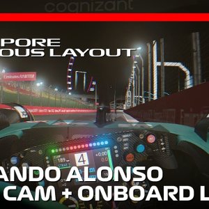 The Most Advanced F1 Car Mod in Assetto Corsa | Singapore Grand Prix | #assettocorsa