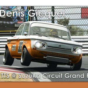 RaceRoom Competition Winning Lap - Suzuka Circuit Grand Prix - NSU TTS - Denis Gicquel - 2.32:275