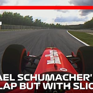 Michael Schumacher's Pole Lap but with Slicks | 2004 Japanese Grand Prix | #assettocorsa