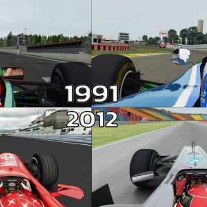 Every Michael Schumacher OnBoard in F1 1991-2012 - #assettocorsa #tribute