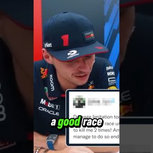 Max Verstappen Reacts to Ocon's Tweet #f1 #formula1 #f1shorts