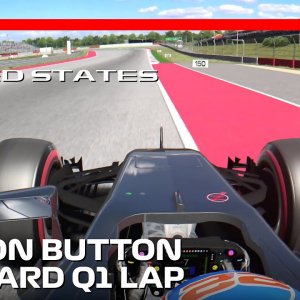 Onboard with Jenson Button | 2016 United States Grand Prix | #assettocorsa